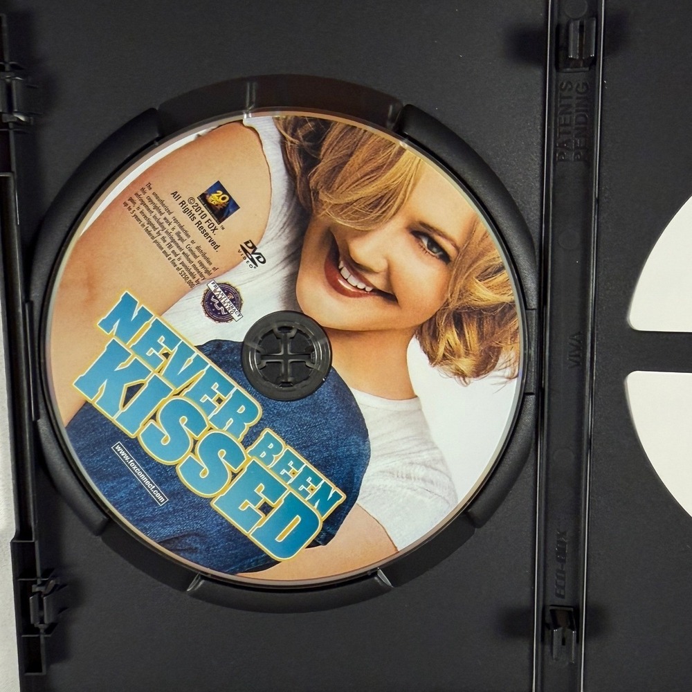 Never Been Kissed DVD 1999 Drew Barrymore Rom-Com Widescreen Excellent Condition - Picture 5 of 10